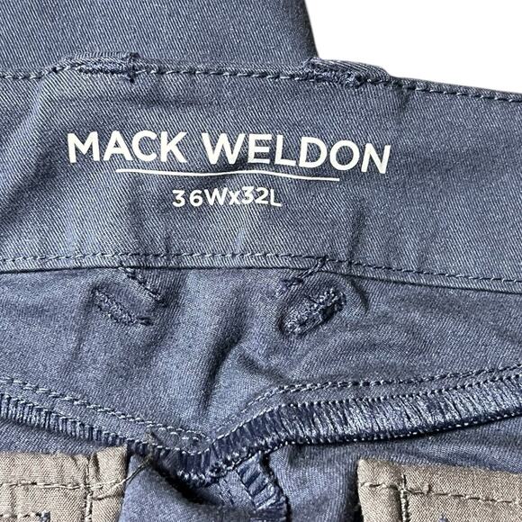 Mack Weldon Maverick Tech Chino Golf‎ Pants Navy Blue Men's Stretch Size 38x32 - Picture 4 of 7